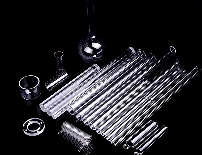 High-purity quartz tube for high-temperature, optical, and semiconductor applications