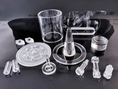 High-precision quartz components for semiconductor and precision equipment