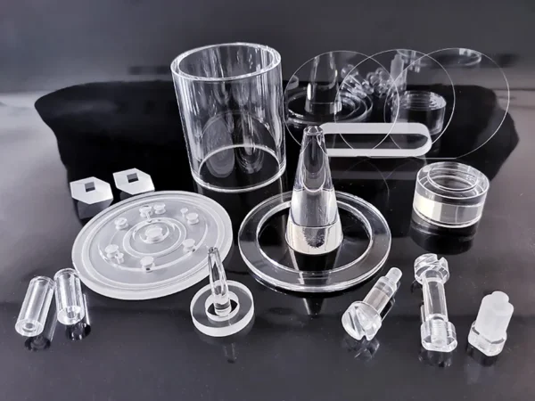 Precision optical polishing of custom fused silica quartz glass windows and optical elements at FGQuartz