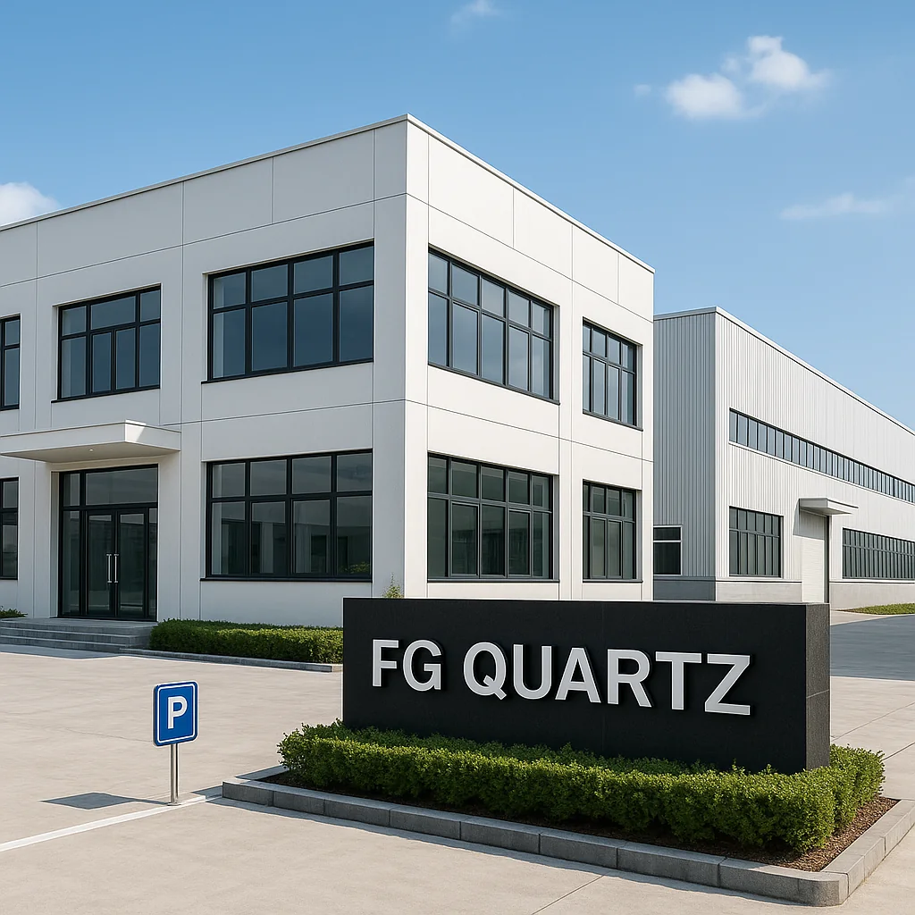 FGQuartz manufacturing facility in Lianyungang, Jiangsu, China