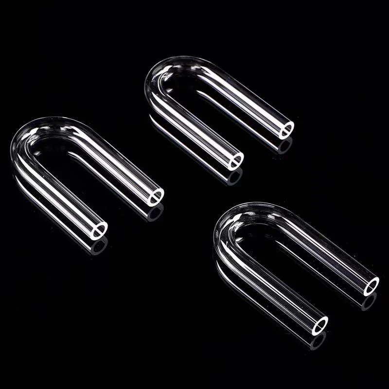 U-Shaped Quartz Tube High purity U-shaped quartz tube – precision bent fused silica U-tube