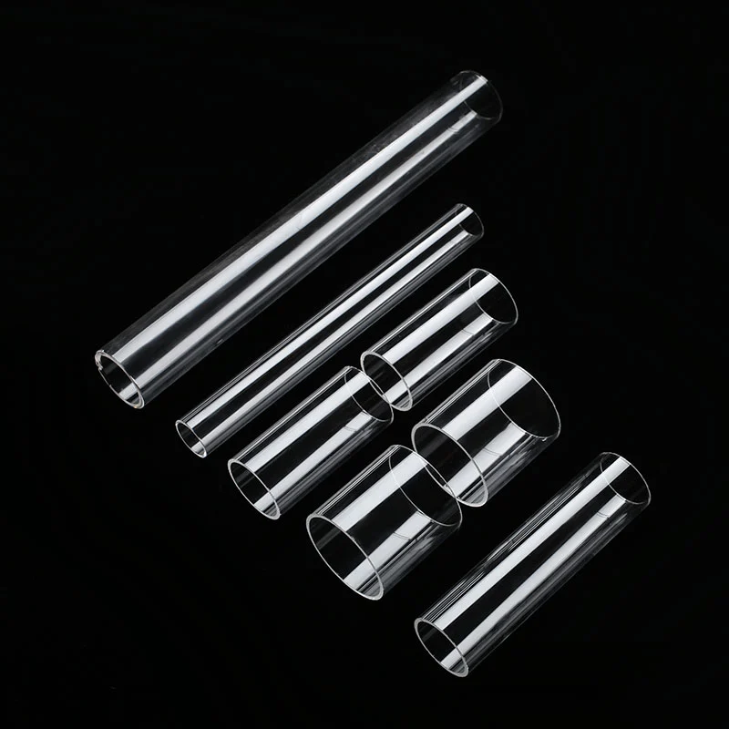 High purity UV quartz glass tube – deep UV transmission fused silica tubing