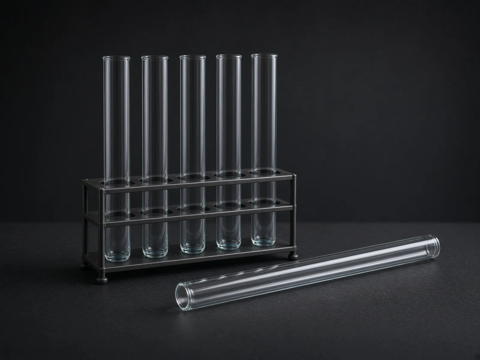 Quartz test tubes