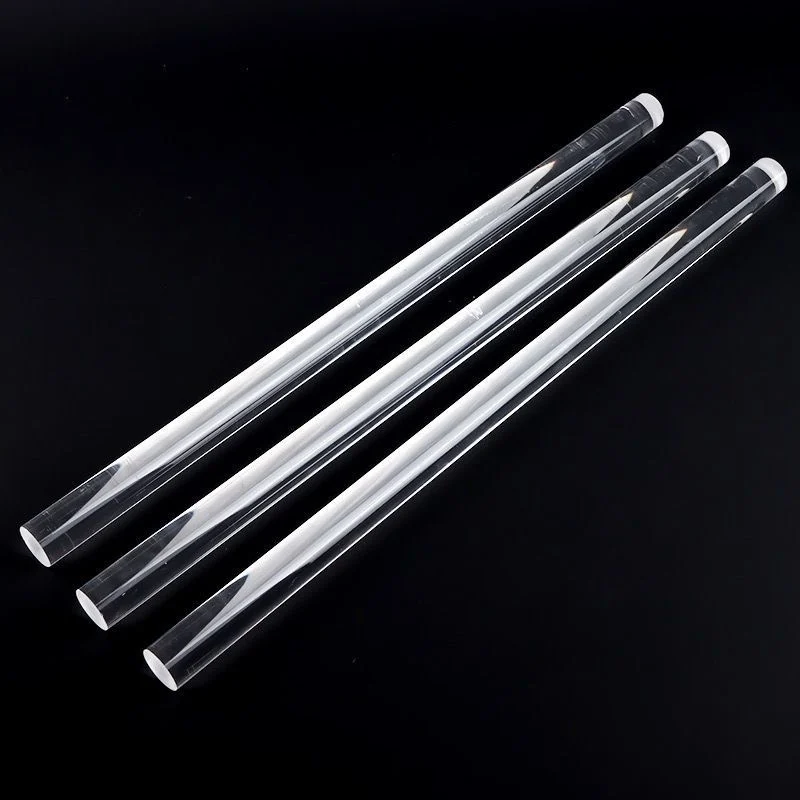 Solid fused silica rods